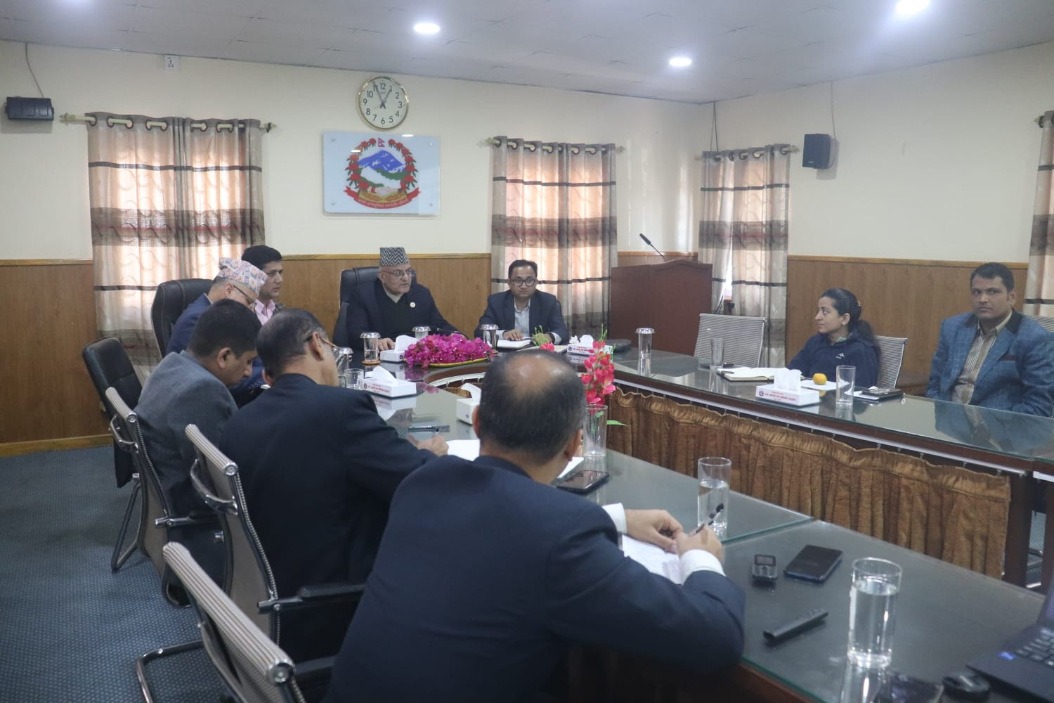 मन्त्रालयस्तरीय विकास समस्या समाधान समितिको चौथो बैठक